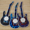 Mosaic Guitar 4 Purple